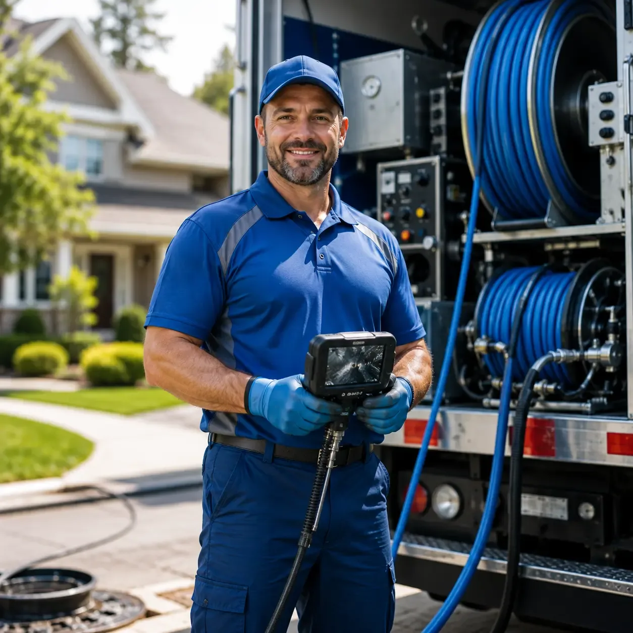 Local outdoor drain cleaning specialists in Justin, TX